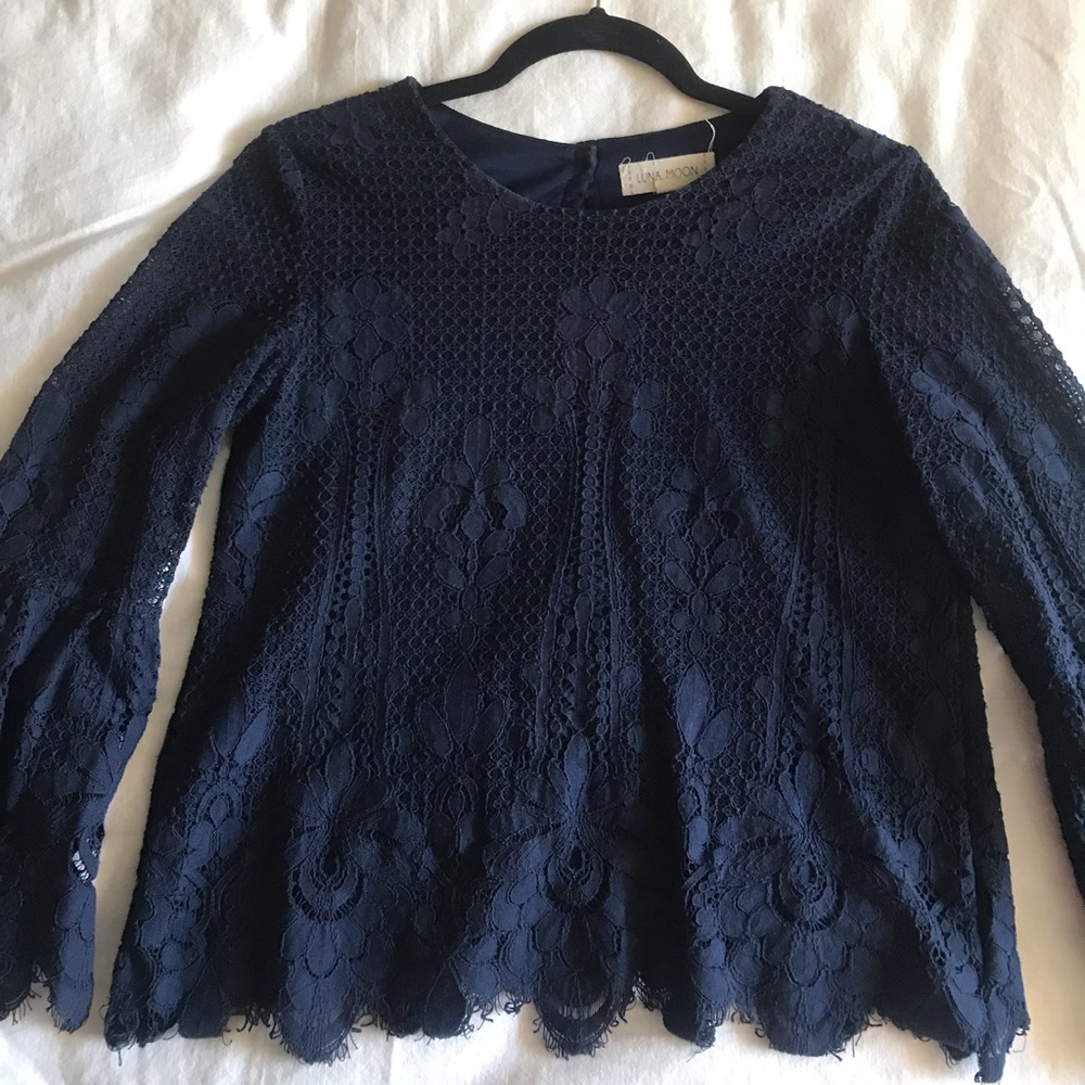 Luna Moon Lace Top